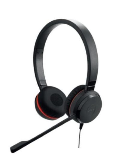 JABRA AUDIFONOS EVOLVE 20SE MS ALAMBRICO USB-A NEGRO