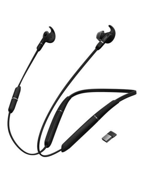 JABRA AUDIFONOS INTRAURICULARES EVOLVE 65E UC INALAMBRICO BLUETOOTH USB NEGRO