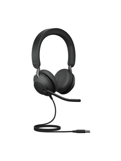 JABRA AURICULARES EVOLVE2 40SE UC STEREO ALAMBRICO USB A NEGRO - Image 4