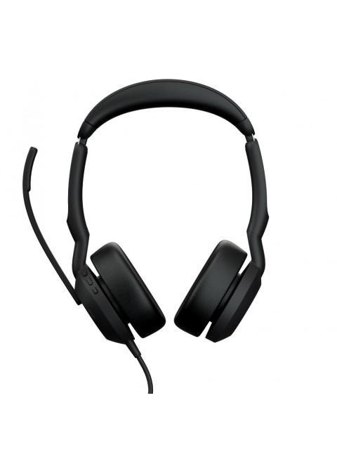 JABRA AURICULARES EVOLVE2 50 MS STEREO ALAMBRICO USB C NEGRO