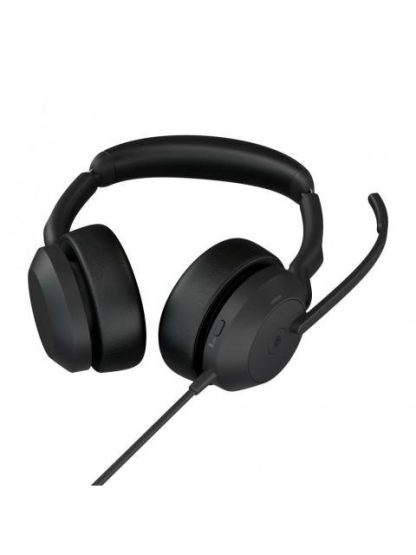 JABRA AURICULARES EVOLVE2 50 MS STEREO ALAMBRICO USB C NEGRO - Image 3