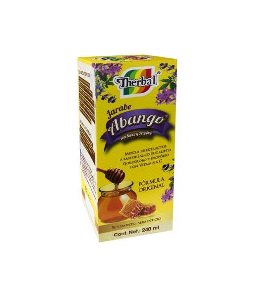 JARABE ABANGO CON SAUCO Y PROPOLEO 240ML. FORMULA ORIGINAL THERBAL