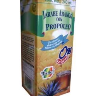 JARABE DE ABANGO PROPOLEO 0 AZUCAR 240 ML THERBAL
