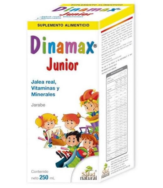 JARABE DINAMAX JUNIOR 250 ML JALEA REALVIT Y MINERALES SALUD NATURAL