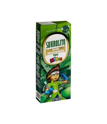 JARABE SUKROLITO 240 ML MULTIVITAMINICO PARA NIños  FARMAMEDICA