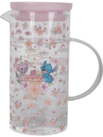JARRA DE VIDRIO STITCH ROSA STITCH