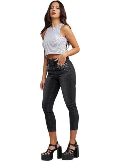 JEANS CINTURA SUPERALTA NEGRO ATMOSPHERE DNM