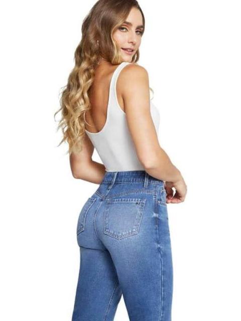 JEANS MOM SLIM GRIS SEVEN JEANS - Image 4