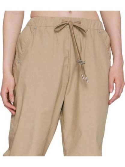 JEANS PARACHUTE CINTURA REGULAR CAMEL SANTA LOLA - Image 4