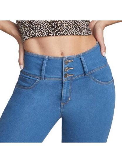 JEANS PUSH UP CINTURA ALTA GRIS SEVEN JEANS - Image 4