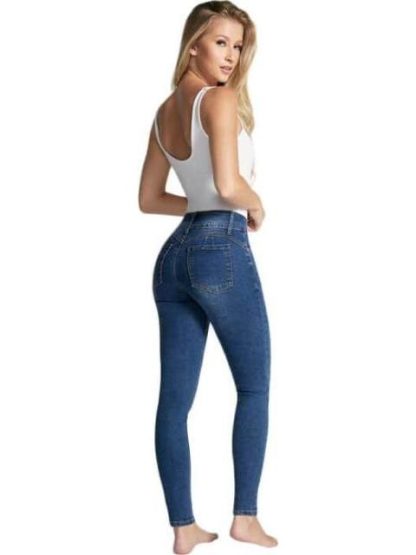 JEANS PUSH UP CINTURA REGULAR GRIS SEVEN JEANS - Image 6