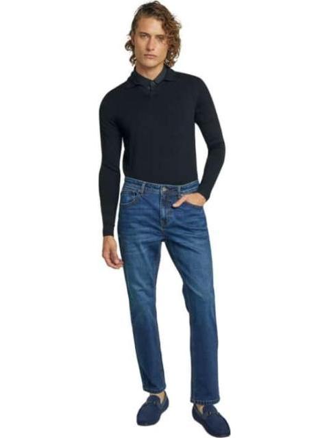 JEANS REGULAR SLIM GRIS NEXT CO