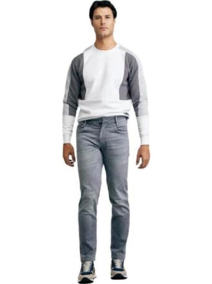 JEANS RELAX FIT GRIS GOODYEAR