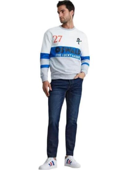 JEANS SKINNY CINTURA REGULAR AZUL NEXT CO