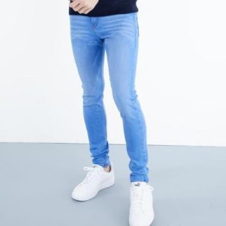 JEANS SKINNY FIT CINTURA REGULAR BLEACH GOODYEAR