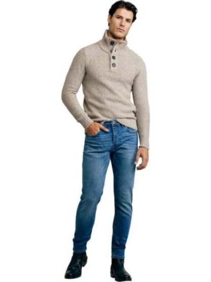 JEANS SKINNY GRIS HARD SODA