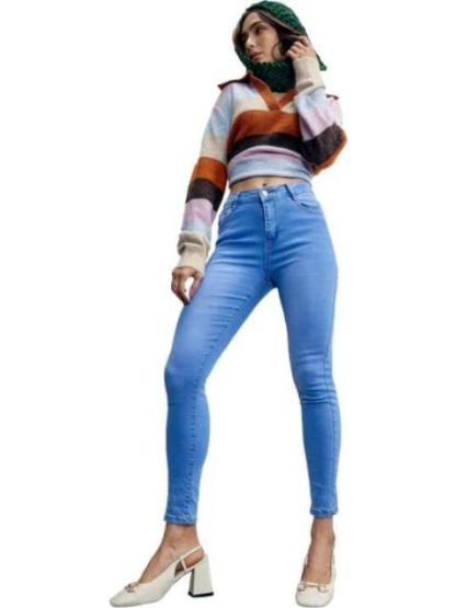 JEANS SUPERSKINNY CINTURA ALTA AZUL ATMOSPHERE DNM - Image 5