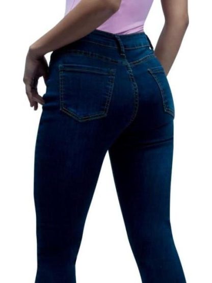 JEANS SUPERSKINNY CINTURA ALTA AZUL INDIGO ATMOSPHERE DNM - Image 3