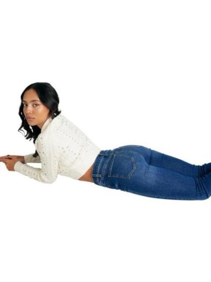 JEANS SUPERSKINNY CINTURA ALTA AZUL INDIGO ATMOSPHERE DNM - Image 2