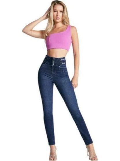 JEANS SUPER SKINNY GRIS SEVEN JEANS