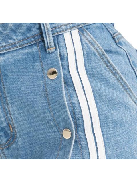 JEANS WIDE LEG CINTURA REGULAR GRIS FERGINO - Image 4