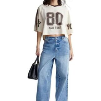 JEANS WIDE LEG GRIS ATMOSPHERE DNM