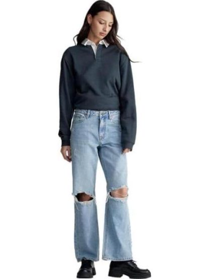 JEANS WIDE LEG GRIS ATMOSPHERE DNM - Image 4