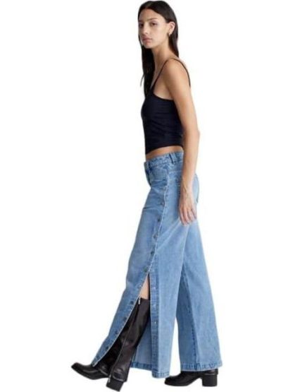JEANS WIDE LEG GRIS ATMOSPHERE DNM - Image 4