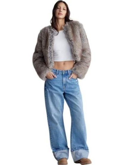 JEANS WIDE LEG GRIS ATMOSPHERE DNM - Image 5