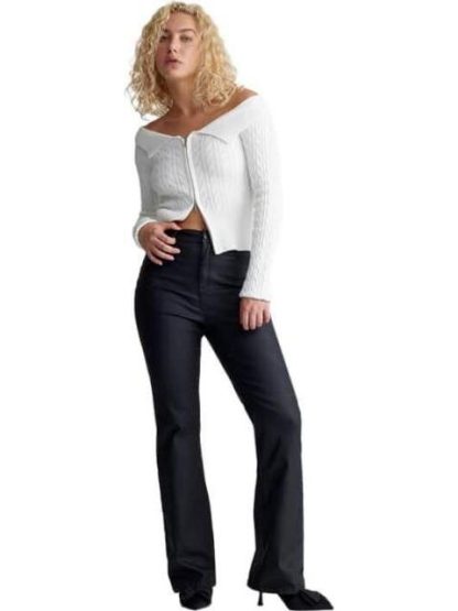 JEANS WIDE LEG NEGRO ATMOSPHERE DNM