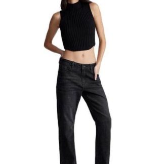 JEANS WIDE LEG NEGRO ATMOSPHERE DNM