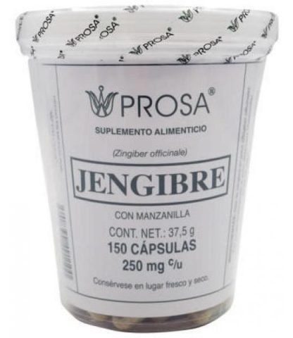 JENGIBRE CON MANZANILLA 150 CAP PROSA