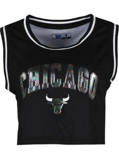 JERSEY CHICAGO BULLS JERSEY NEGRO NBA - Image 2