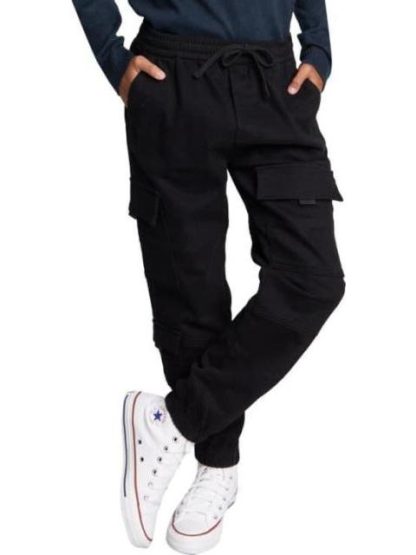 JOGGER BOLSAS CARGO NEGRO NEXT CO - Image 2
