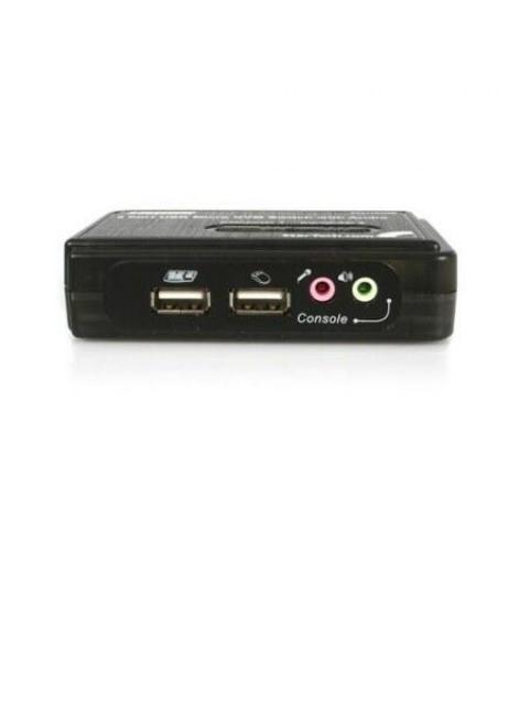 STARTECH  SWITCH KVM USB 2 PUERTOS CON AUDIO Y CABLES - Image 9