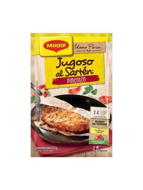 JUGOSO AL SARTEN MAGGI POLLO AL PIMENTON 23.2 GR