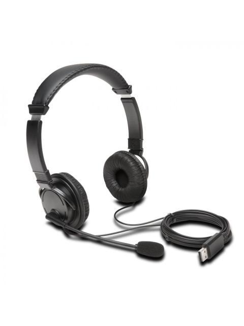 KENSINGTON AUDIFONOS CON MICROFONO K97601WW ALAMBRICO 1.8 METROS NEGRO - Image 3