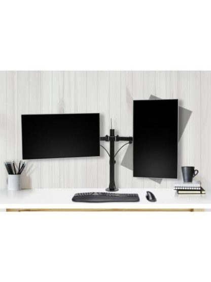KENSINGTON SOPORTE DE ESCRITORIO PARA 2 MONITORES 32 HASTA 8KG NEGRO - Image 7
