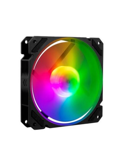 KIT 3 VENTILADORES DE 120MM ARGB BALAM RUSH EOLOX BLAZE EX70K VELOCIDAD 1200 RPM FLUJO DE AIRE 30.71 CFM - Image 2