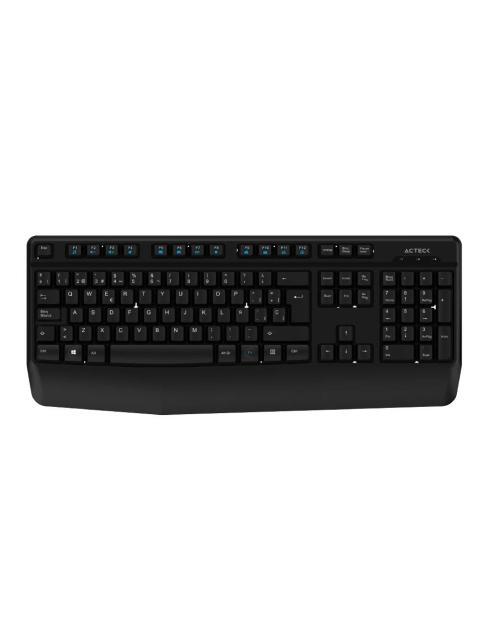 KIT DE TECLADO Y MOUSE ACTECK CREATOR PLUS MK465 INALAMBRICO USB NEGRO - Image 3
