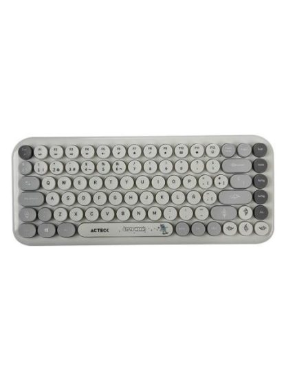 KIT DE TECLADO Y MOUSE ACTECK MK480 INALAMBRICO RF INALAMBRICO GRIS ESPANOL - Image 2