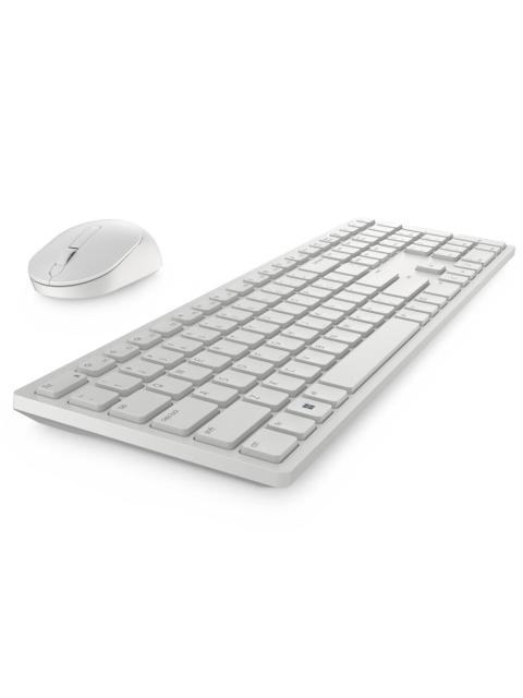 KIT DE TECLADO Y MOUSE DELL KM5221W INALAMBRICO USB BLANCO (ESPANOL) - Image 3