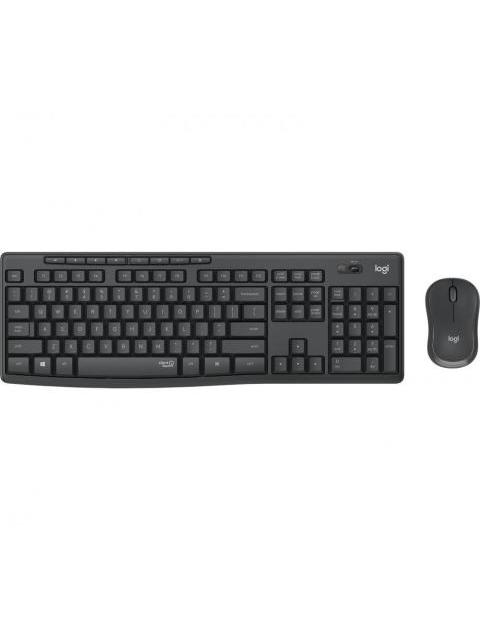 KIT DE TECLADO Y MOUSE LOGITECH MK295 SILENT INALAMBRICO USB NEGRO (ESPANOL)