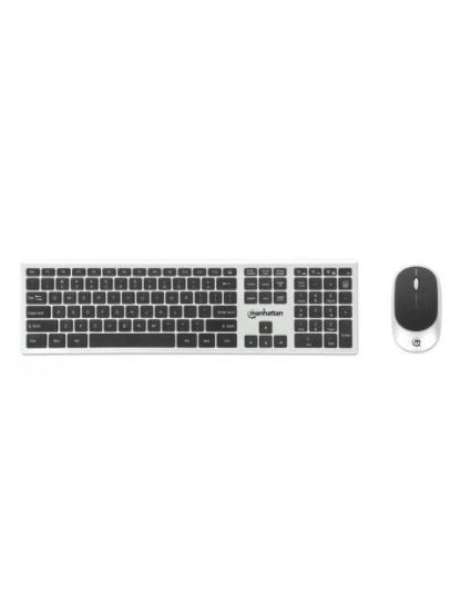 KIT DE TECLADO Y MOUSE MANHATTAN MWK7400 INALAMBRICO RF INALAMBRICO MULTICOLOR ESPANOL - Image 5