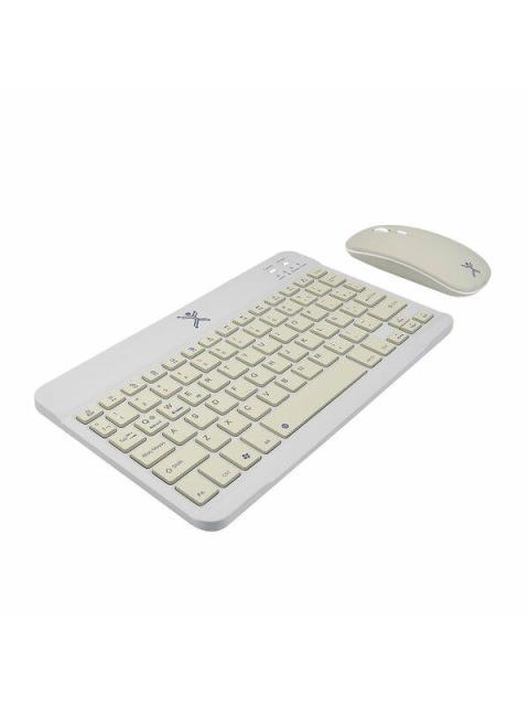 KIT DE TECLADO Y MOUSE PERFECT CHOICE GENOVA INALAMBRICO RF INALAMBRICO + BLUETOOTH GRIS (ESPANOL) - Image 3