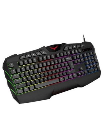 KIT GAMER 4 EN 1 NACEB BACK TO THE WILD TECLADO + MOUSE + AUDIFONOS + MOUSEPAD ALAMBRICO USB NEGRO-ROJO (ESPANOL) - Image 2