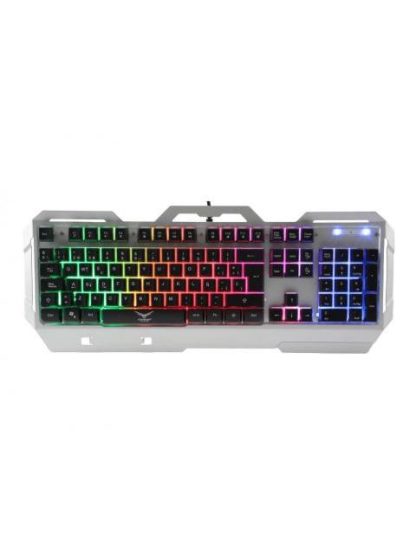 KIT GAMER DE TECLADO Y MOUSE NACEB NA-0911 ALAMBRICO USB GRIS (ESPANOL)
