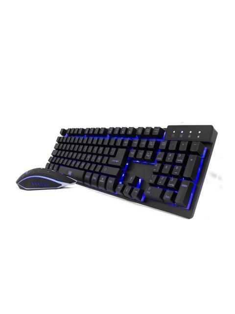 KIT GAMER DE TECLADO Y MOUSE VORAGO KM-500 ALAMBRICO USB NEGRO (ESPANOL) - Image 3
