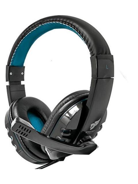 KIT GAMING 4 EN 1 NGCPEGASUS AUDIFONOS LED TECLADO 104 BOTONES MOUSE 3 BOTONES 1000DPI MOUSEPAD AZUL - Image 3