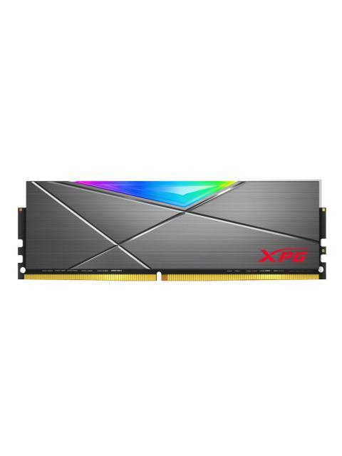 KIT MEMORIA RAM XPG SPECTRIX D50 RGB DDR4 3200MHZ 16GB - 2 X 8GB CL16 XMP GRIS